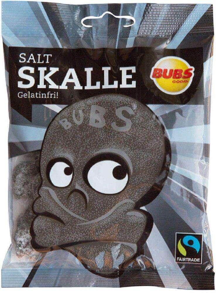 Swedish Godis Shop - Salt Skalle (salty skull)