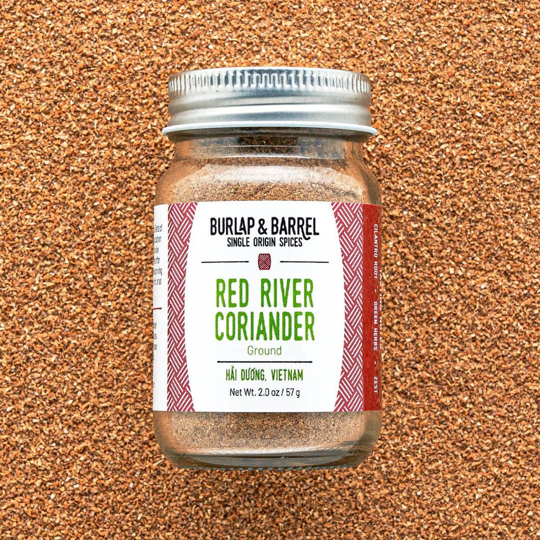 Burlap & Barrel - Ground Red River Coriander - Single Origin Spice & Seasoning