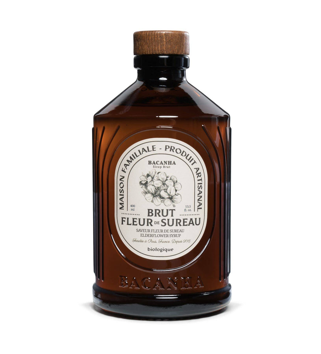 Bacanha - Raw Elderflower Syrup - Organic - 400ml