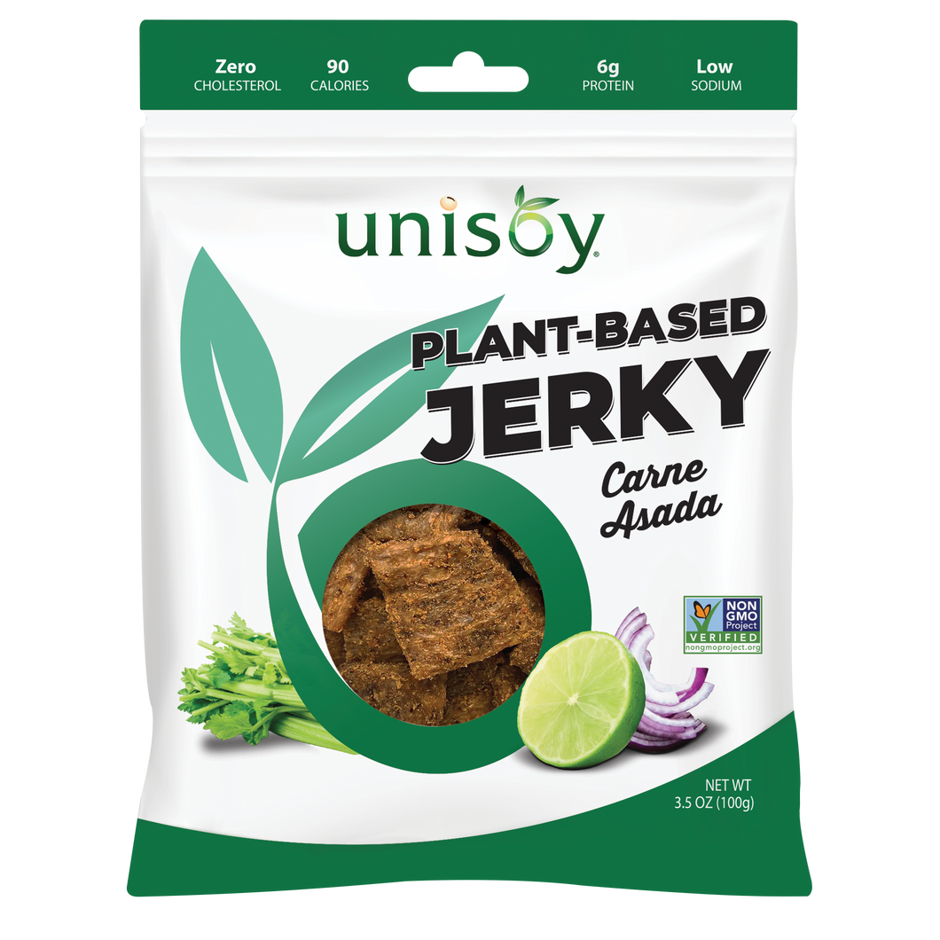3.5 oz Carne Asada Unisoy Plant-Based Jerky