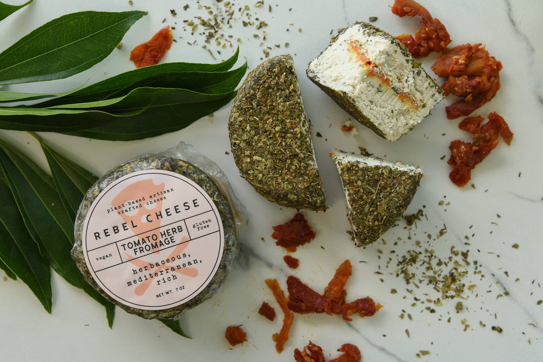 Rebel Cheese - Tomato Herb Fromage Plant Based - 7 oz