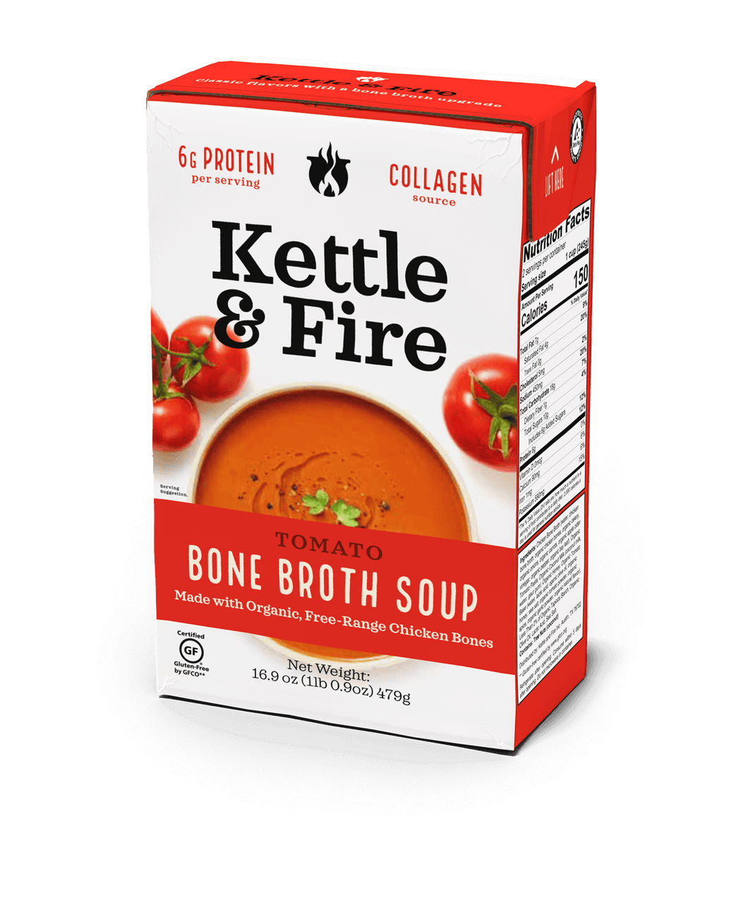 Kettle & Fire - Tomato Soup 16.9oz