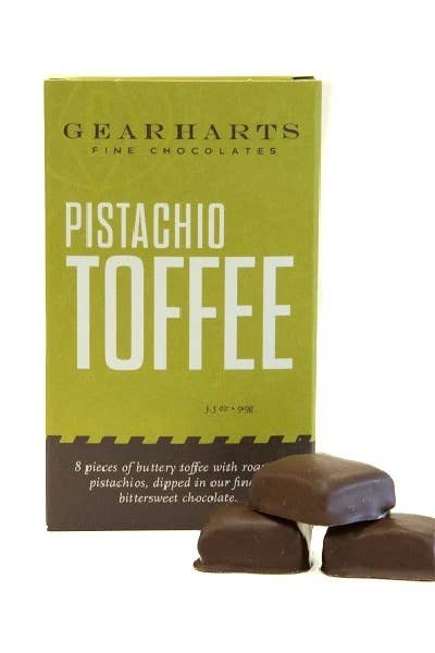 Gearharts Fine Chocolates - Pistachio Toffee