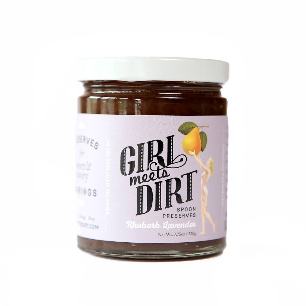 Girl Meets Dirt - Rhubarb Lavender Spoon Preserves