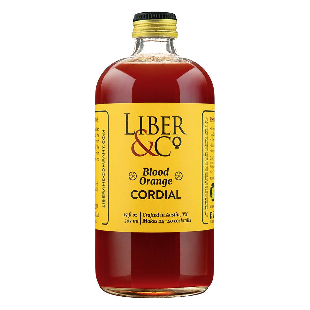 Liber & Co. - Blood Orange Cordial